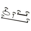 Kingston Brass BAK1111478ORB 4-Piece Bath Hardware Bronze