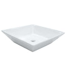 Kingston Brass EV4256 Vessel Sink, White