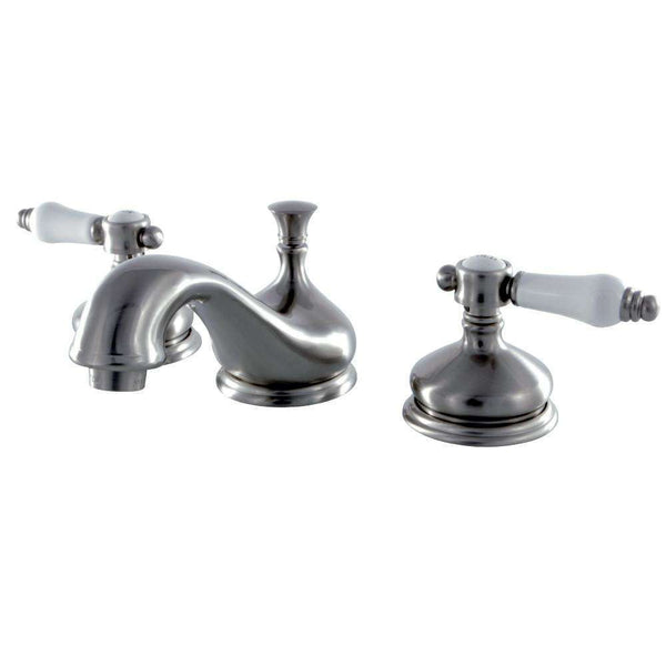 Kingston Brass KS1168BPL 8 in. Widespread Bathroom Faucet