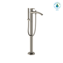 TOTO GM Single-Handle Free Standing Tub Filler with Handshower, Brushed Nickel TBG09306U