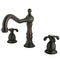 Kingston Brass KS1975TX 8 in. Widespread Bath Faucet Bronze