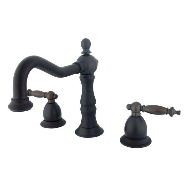 Kingston Brass KS1975TL 8 in. Widespread Bath Faucet Bronze