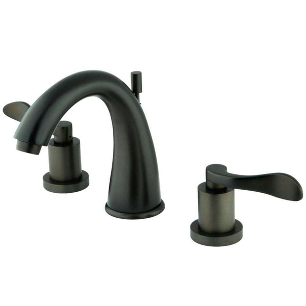 Kingston KS2965DFL 8 in. Widespread Bath Faucet Bronze