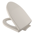 TOTO Soir ¬e SoftClose Non Slamming, Slow Close Elongated Toilet Seat and Lid, Bone SS214