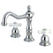 Kingston Brass KS1971PX 8 in. Widespread Bath Faucet