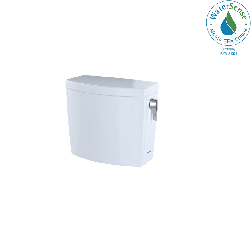 TOTO Drake II 1G and Vespin II 1G, 1.0 GPF Toilet Tank with Right-Hand Trip Lever, Cotton White ST453UR