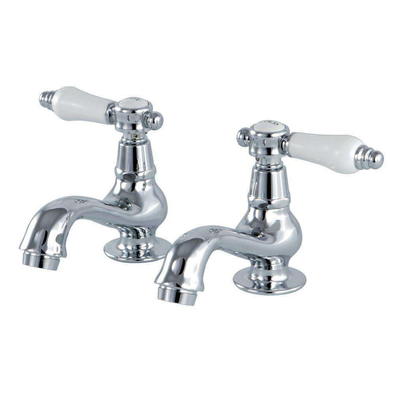 Kingston Brass KS1101BPL Basin Tap Faucet with Lever Handle