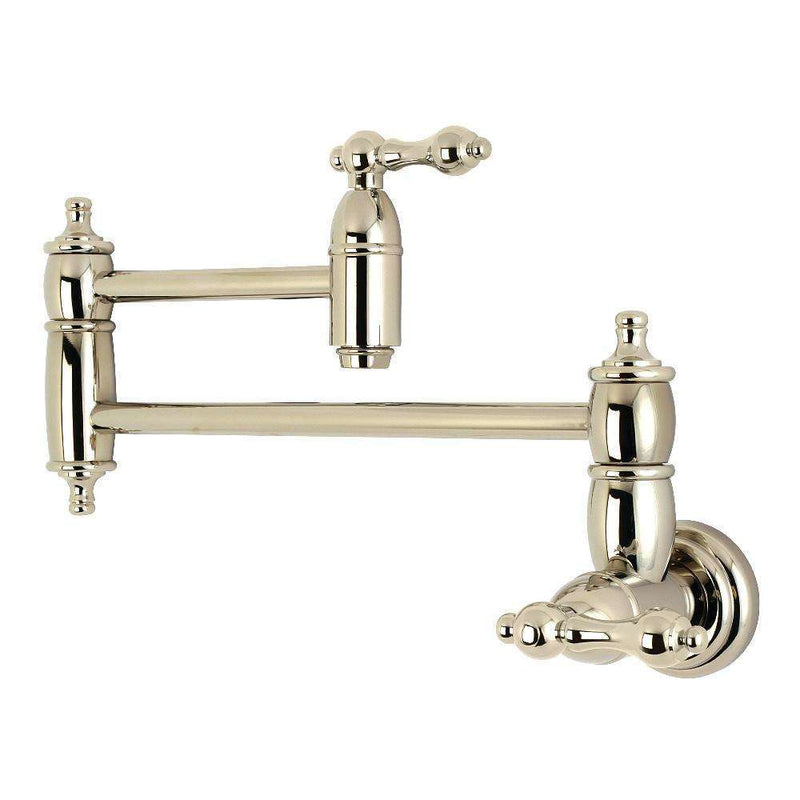 Kingston KS3106AL Restoration Wall Mount Pot Filler K Faucet