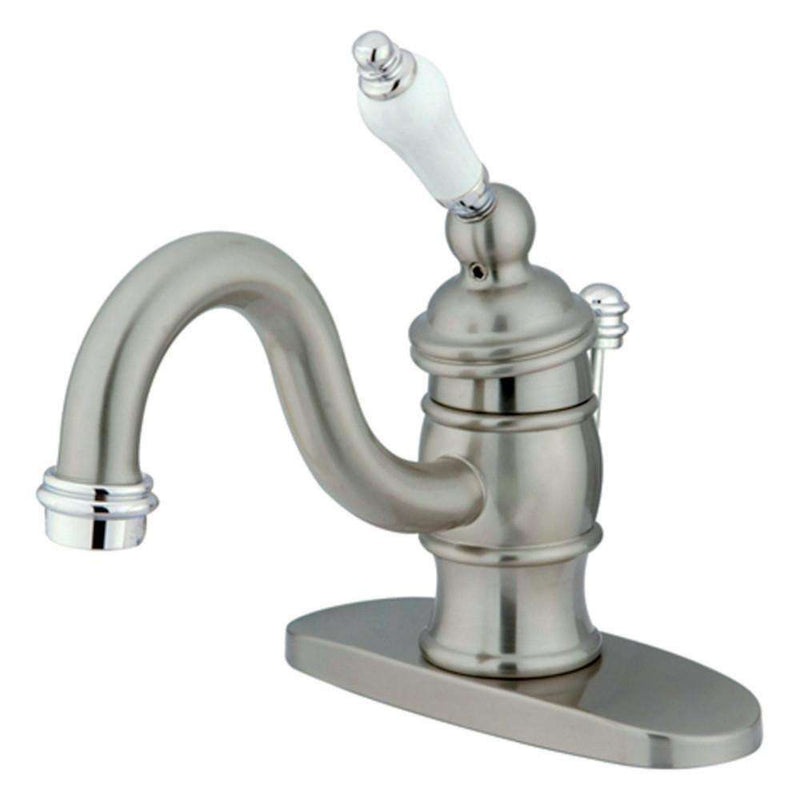 Kingston Brass KB3407PL Vic 4" Centerset Sg Hnd Bath Faucet