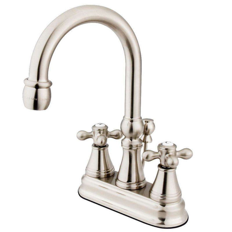 Kingston Brass KS2618AX 4 in. Centerset Bathroom Faucet