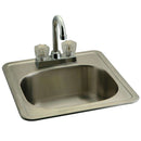 Kingston Brass KZ16156 Stainless Steel Bar Sink Combo