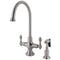 Kingston KS1768ALBS Vt Classic Kitchen Faucet W/ Sp