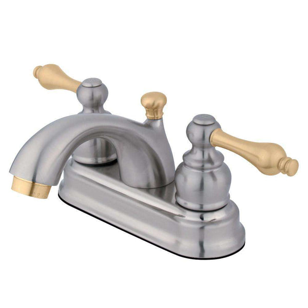 Kingston Brass KB2609AL 4 in. Centerset Bath Faucet/ Brass