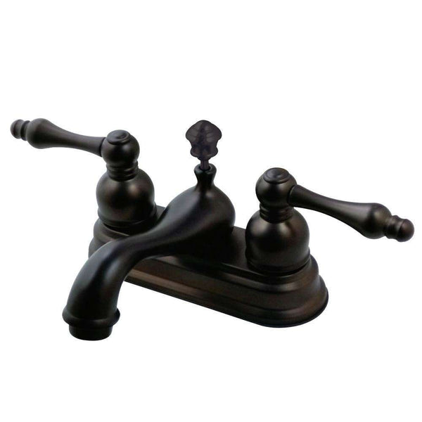 Kingston Brass FSY3605ACL in. Centerset Bath Faucet Bronze