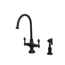 Kingston KS1765ALBS Vt Classic Kitchen Faucet W/ Sp