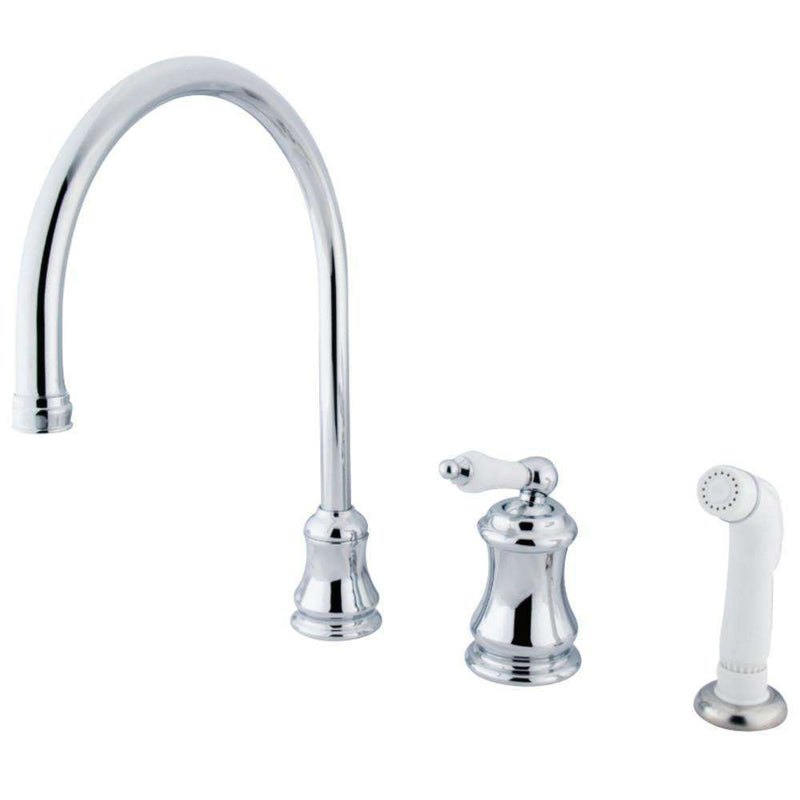 Kingston Brass KS3811PL Widespread Kitchen Faucet