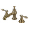 Kingston KC7063TAL Tudor 8 in. Wsp Bath Faucet, Antique