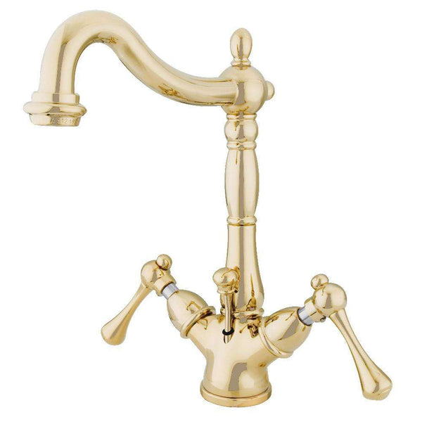 Kingston Brass KS1432BL 4 in. Centerset Bath Faucet Brass