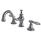 Kingston Brass KC7161BPL 8 in. Widespread Bath Faucet