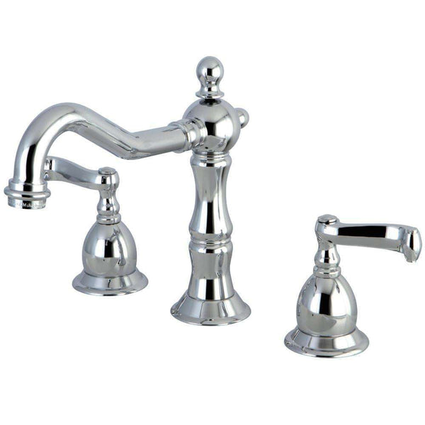 Kingston Brass KS1971FL 8 in. Widespread Bath Faucet