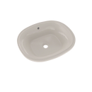 TOTO Maris 17-5/8" x 14-9/16" Oval Undermount Bathroom Sink with CeFiONtect, Sedona Beige LT483G