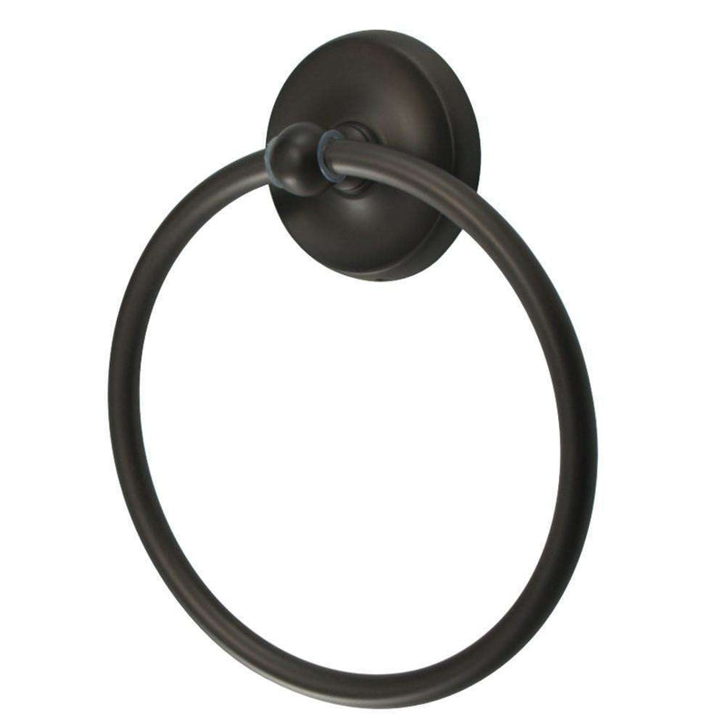 Kingston Brass BA314ORB Towel Ring, Oil Rubbed Bronze