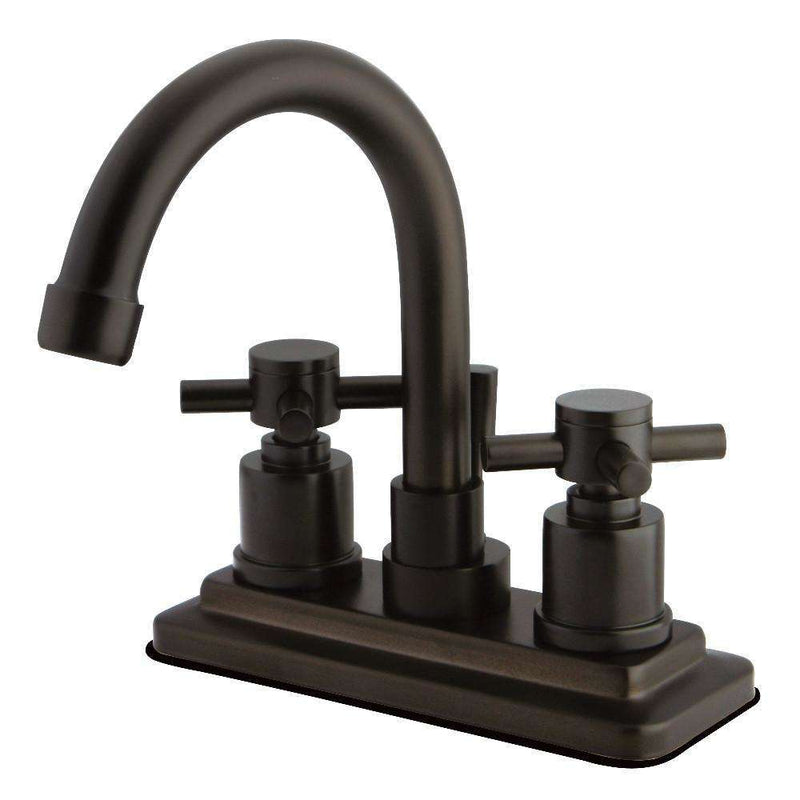 Kingston KS8665DX Concord 4 in. Centerset Bath Faucet W/