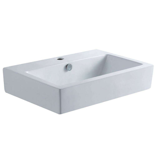 Kingston Brass EV4318 Vessel Sink, White