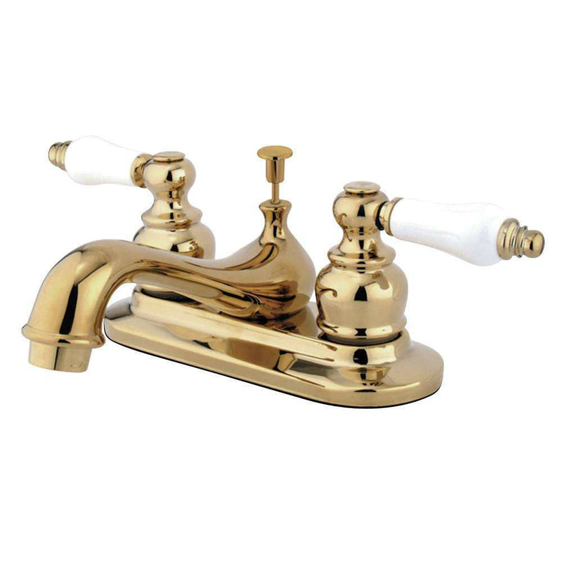 Kingston Brass GKB602PL 4 in. Centerset Bath Faucet Brass