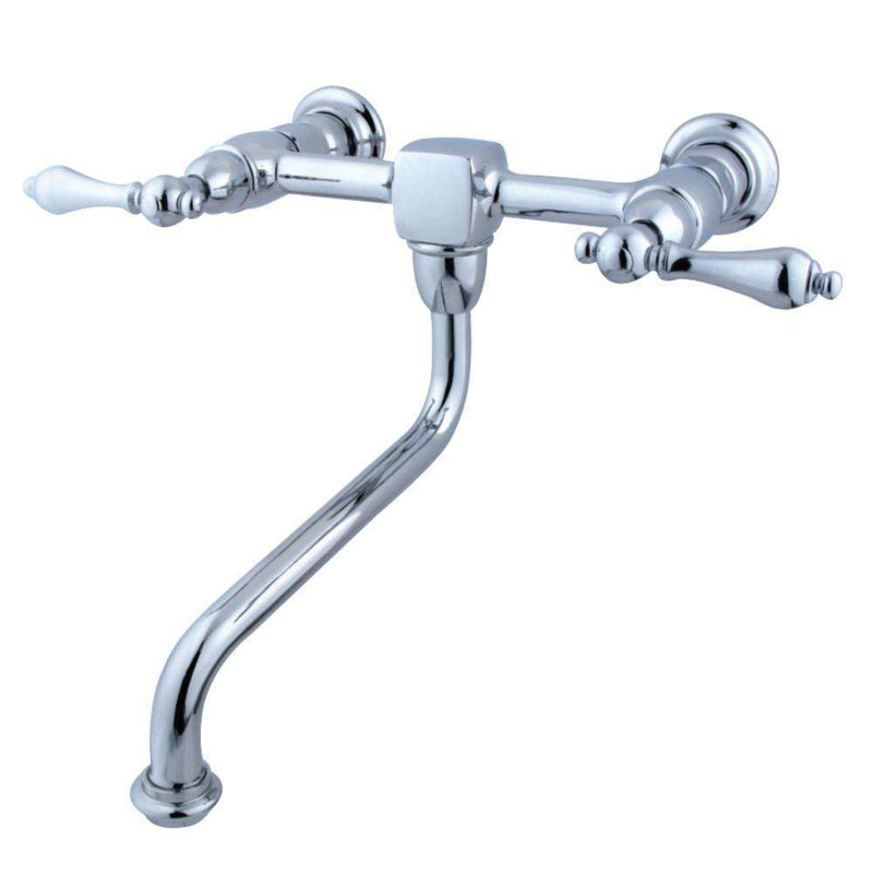 Kingston Brass KS1211AL Wall Mount Bath Faucet