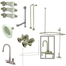 Kingston Brass CCK4148PL Vintage Wall Mount High Rise Tub