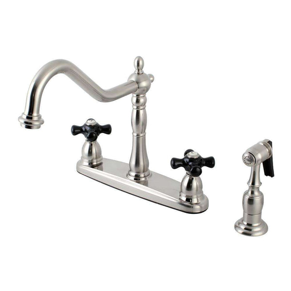 Kingston Brass KB1758PKXBS Centerset Kitchen Faucet