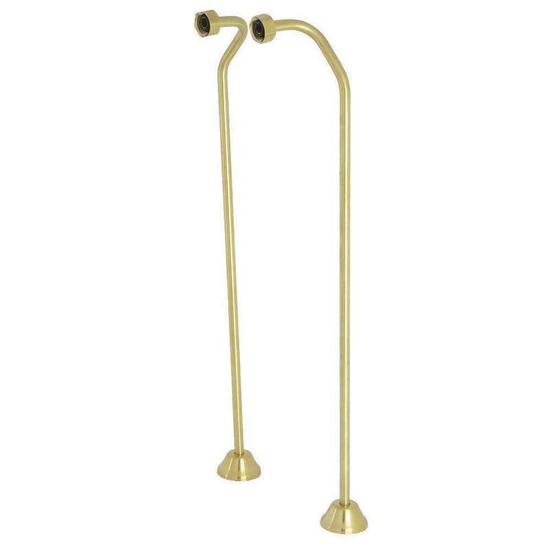 Kingston Brass CC477 Offset Bath Supply, Brushed Brass