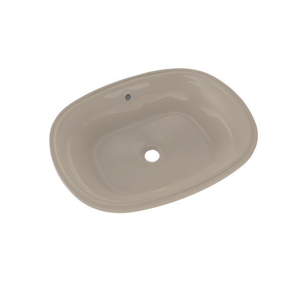 TOTO Maris 20-5/16" x 15-9/16" Oval Undermount Bathroom Sink with CeFiONtect, Bone LT481G#03