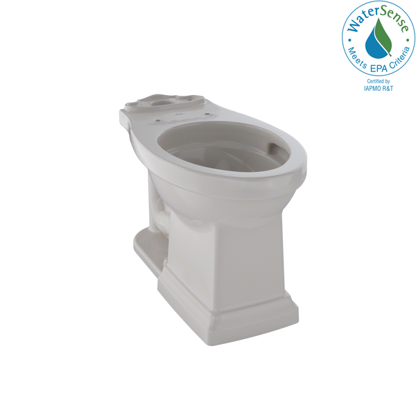 TOTO Promenade II Universal Height Toilet Bowl with CeFiONtect, Sedona Beige C404CUFG#12