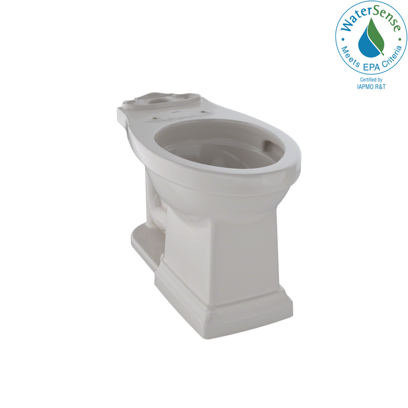 TOTO Promenade II Universal Height Toilet Bowl with CeFiONtect, Sedona Beige C404CUFG