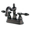 Kingston Brass KS1605TAL 4 in. Centerset Bath Faucet Bronze