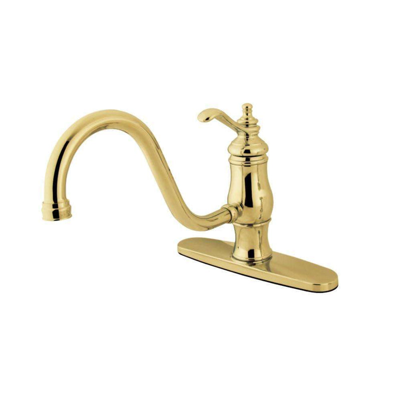 Kingston KS1572TLLS Heritage 8" Sg-Hnd K Faucet Without Sp