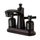 Kingston Brass FB7625ZX 4 in. Centerset Bath Faucet Bronze