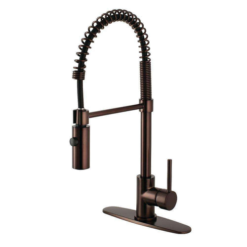 Kingston Brass LS8775DL Pre-Rinse Kitchen Faucet Bronze