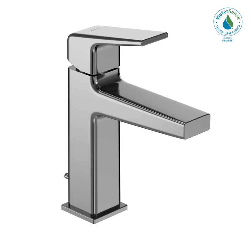 TOTO GB 1.2 GPM Single Handle Bathroom Sink Faucet with COMFORT GLIDE Technology, Polished Chrome TLG10301U