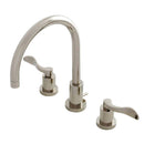 Kingston Brass KS8926DFL 8 in. Wsp Bath Faucet Nickel