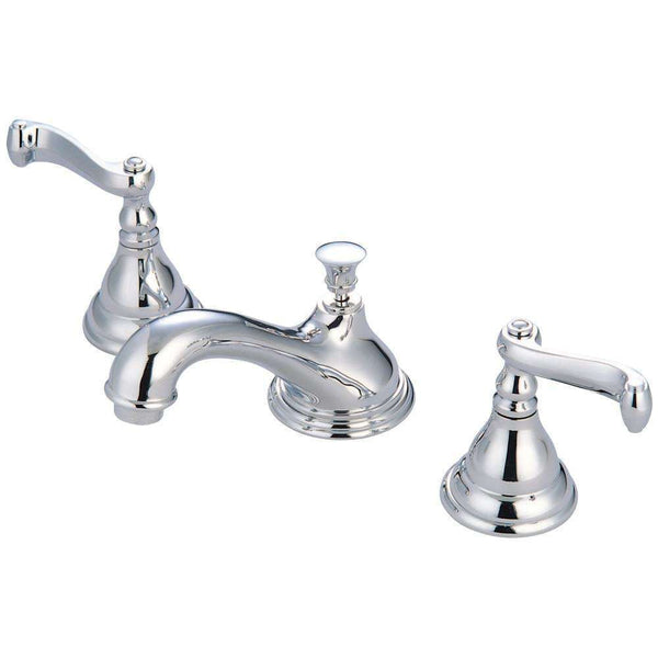 Kingston Brass KS5561FL 8 in. Widespread Bath Faucet