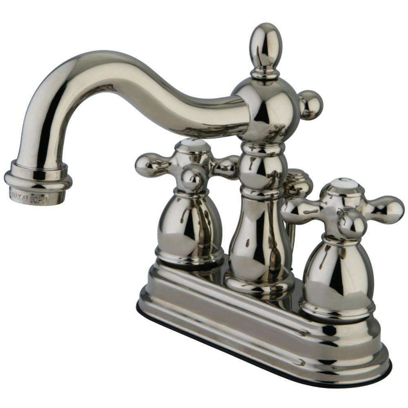 Kingston KB1606AX Heritage 4 in. Centerset Bath F Nickel