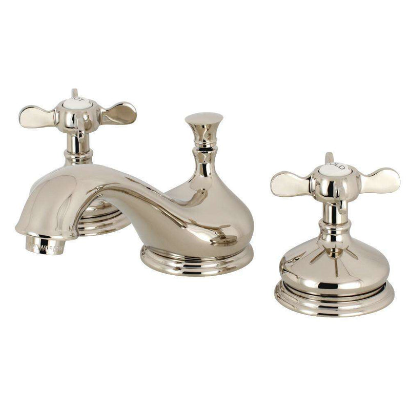 Kingston Brass KS1166BEX 8 in. Wsp Bath Faucet Nickel