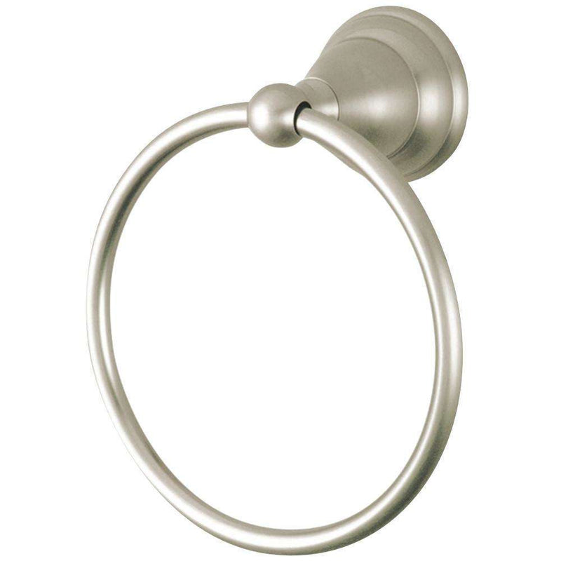 Kingston Brass BA5564SN Towel Ring, Brushed Nickel