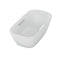 TOTO NEOREST FREESTANDING BATHTUB COTTON CP WITH DRAIN