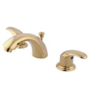 Kingston Brass KB6952LL Mini-Wsp Bath Faucet, Polished Brass