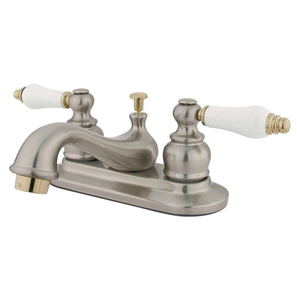 Kingston Brass GKB609B 4 in. Centerset Bath Faucet/ Brass