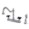 Kingston Brass KB1751PKXBS Centerset Kitchen Faucet